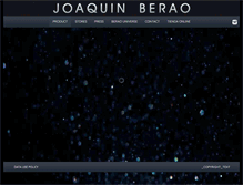 Tablet Screenshot of joaquinberao.com